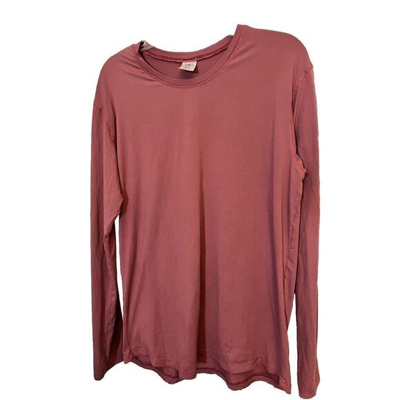 BALENCIAGA Long Sleeve Crewneck shirt Top Size XL Pink.      Ff - Picture 1 of 4